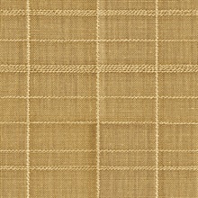 Hawick Mustard Textile Wallcovering