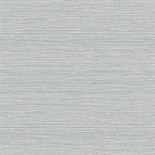 Hazen Grey Shimmer Faux Grasscloth Wallpaper