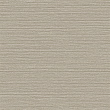 Hazen Light Brown Shimmer Faux Grasscloth Wallpaper