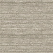 Hazen Light Brown Shimmer Faux Grasscloth Wallpaper