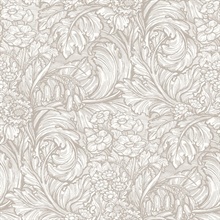 Hedgerovia Beige Wallpaper