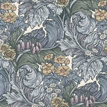 Hedgerovia Blue Wallpaper