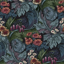 Hedgerovia Multi-coloured Wallpaper