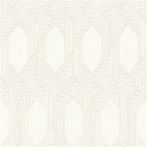 Helena Ivory Commercial Wallpaper