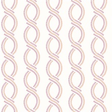 Helix Pink Stripe Wallpaper
