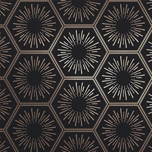 Hello Sunshine Gatsby Gold Peel and Stick Wallpaper