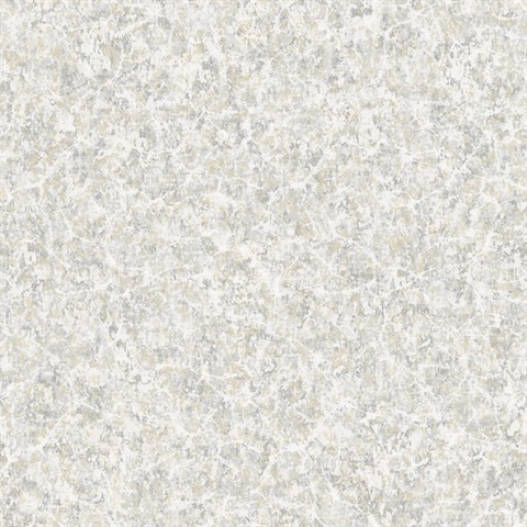 Hepworth Light Grey Abstract Granite Wallpaper