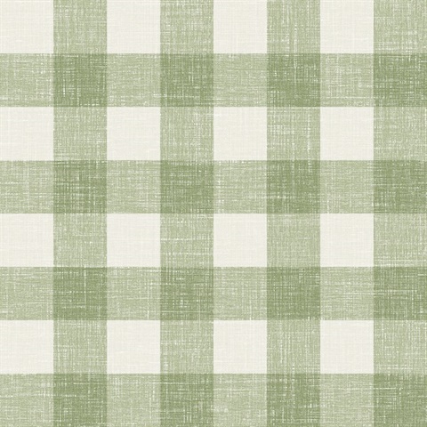 Herb Bebe Gingham Wallpaper