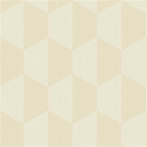 Hercula Ice Pearl Modern Geometric Wallpaper