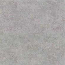 Hereford Grey Faux Plaster Vinyl Wallpaper