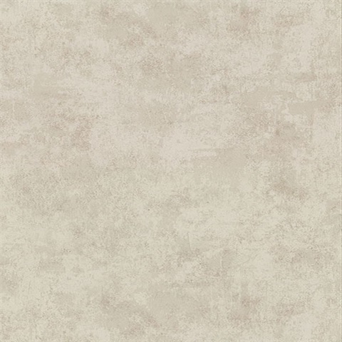 Hereford Taupe Faux Plaster Vinyl Wallpaper