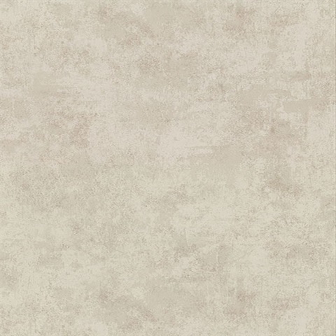 Hereford Taupe Faux Plaster Vinyl Wallpaper