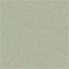 Heritage Green Plain Faux Texture Wallpaper
