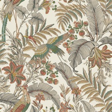 Heronwood Sedona Floral & Birds Wallpaper