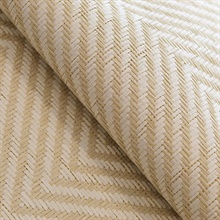 Herringbone Paperweave Herringbone Natural Handwoven Paper Weave Wallp