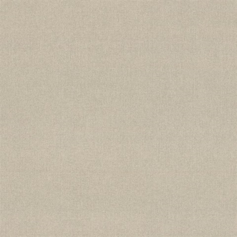 Herringbone Tweed Beige Woven Wallpaper