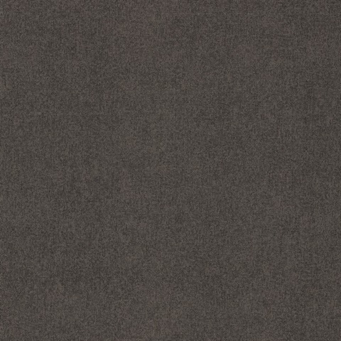 Herringbone Tweed Charcoal Woven Wallpaper