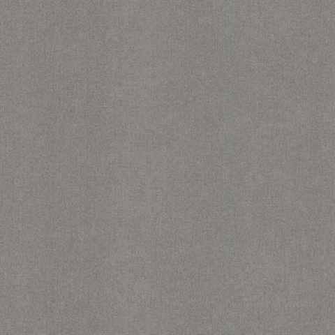 Herringbone Tweed Grey Woven Wallpaper