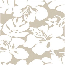 Hibiscus Arboretum Premium Peel &amp; Stick Wallpaper