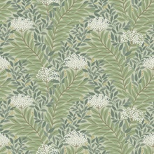 Highgrove Sage Leaf Wallpaper