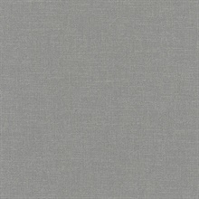 Highland Tweed Dark Grey Faux Fabric Wallpaper