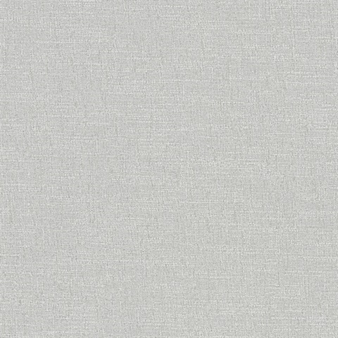 Highland Tweed Grey Faux Fabric Wallpaper