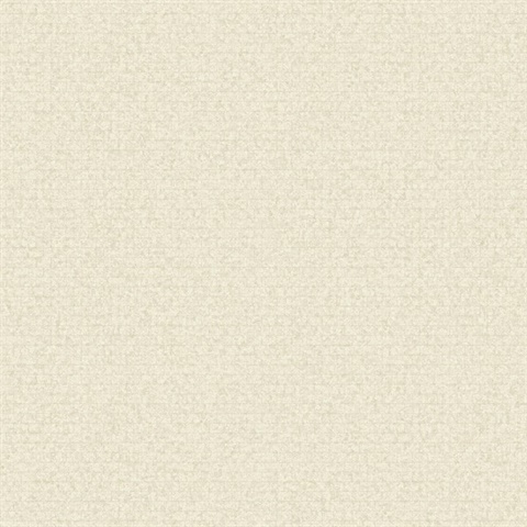 Hilbert Cream Small Rectangle Geometric Textured Wallpaper