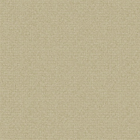 Hilbert Gold Small Rectangle Geometric Textured Wallpaper