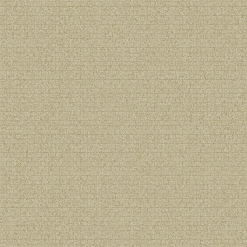 Hilbert Gold Small Rectangle Geometric Textured Wallpaper