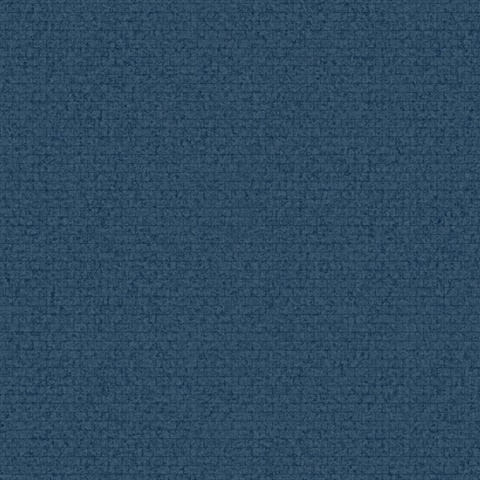 Hilbert Navy Blue Small Rectangle Geometric Textured Wallpaper