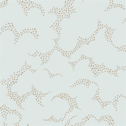 Himmel Mint Abstract Dots