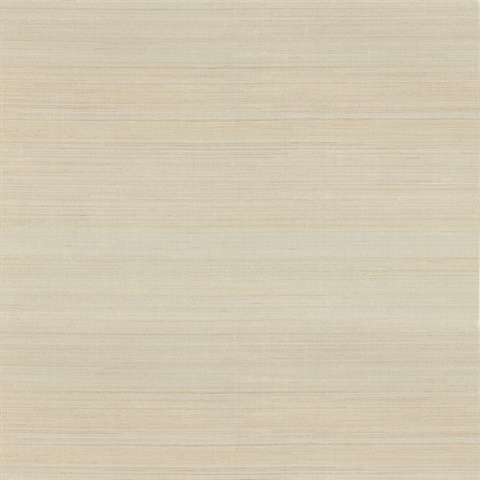 Hiromi Champagne Abaca Grasscloth Wallpaper