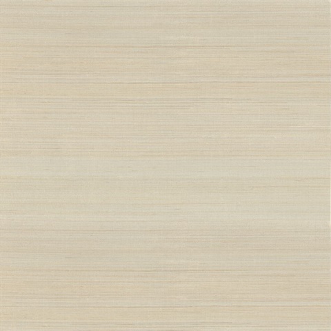 Hiromi Champagne Abaca Grasscloth Wallpaper