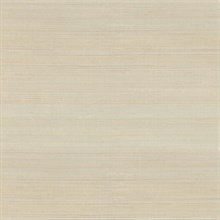 Hiromi Champagne Abaca Grasscloth Wallpaper