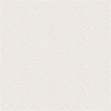 Hollenback Ivory Dotted Abstract Wallpaper