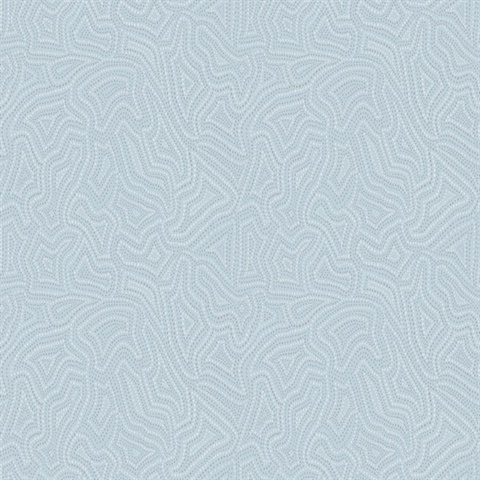 Hollenback Light Blue Dotted Abstract Wallpaper