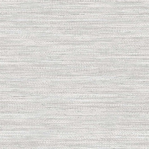 Hollinwood Faux Horizontal Weave Ash Wallpaper