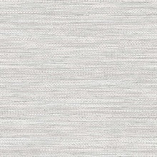 Hollinwood Faux Horizontal Weave Ash Wallpaper