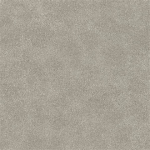 Holstein Grey Faux Leather Wallpaper