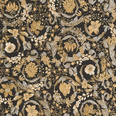 Honey Bee Empress Versace Italian Wallpaper