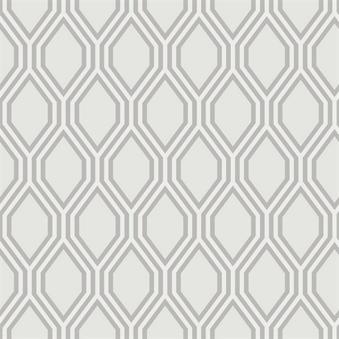 Honeycomb Grey Geometric