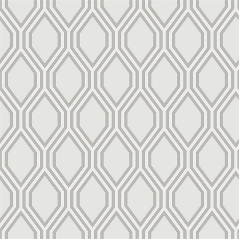 Honeycomb Grey Geometric