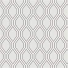 Honeycomb Grey Geometric