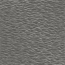 Hono Charcoal & Silver Abstract Wave Wallpaper