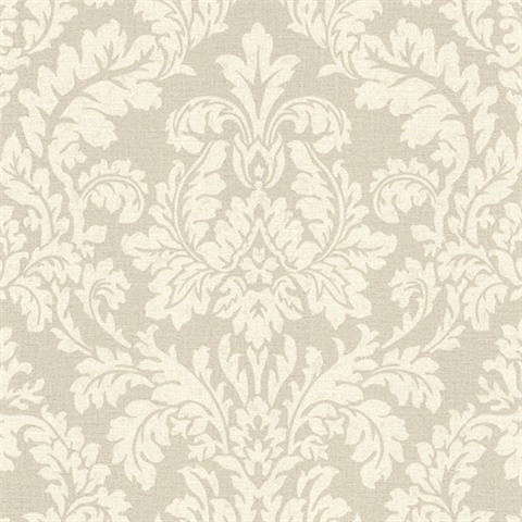 Honor Beige Damask