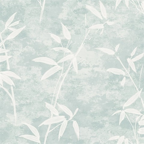 Honshu Bamboo Botanical Lakeside Wallpaper