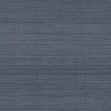 Horizon Abaca Indigo Wallpaper