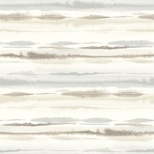 Horizon Stripe Stripes Sand Dunes Peel and Stick Wallpaper