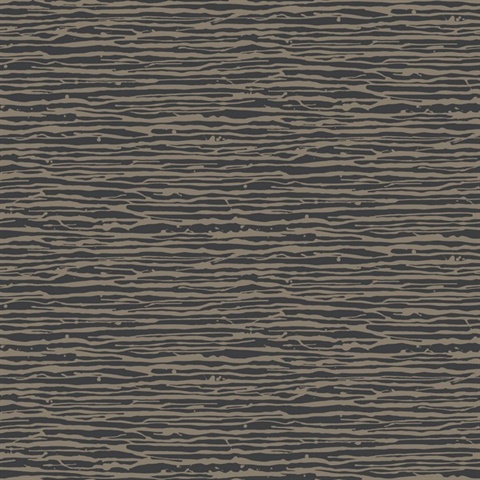 Horizons Charcoal Abstract Texture Wallpaper