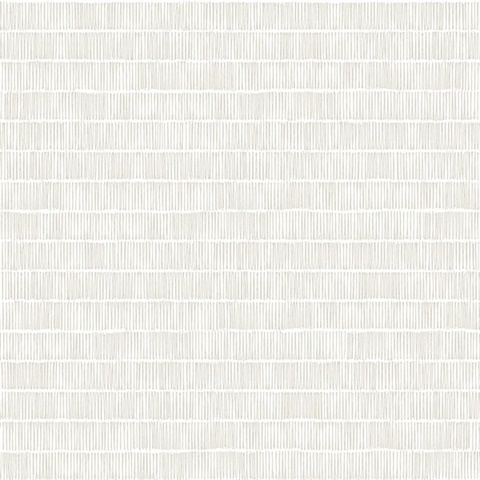 Taupe Horizontal Hash Marks Wallpaper